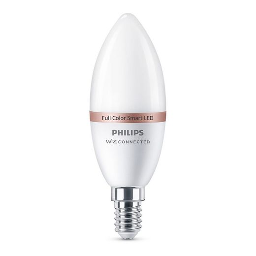 Lâmpada Vela Led E14 4,9w 2.700k-6.500k 470lm Wifi Philips Wiz