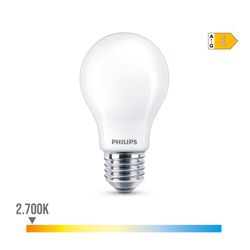 Lâmpada Led Padrão E27 8,5w 1.055lm 2700k Luz Quente Ø6x10,4cm. Philips
