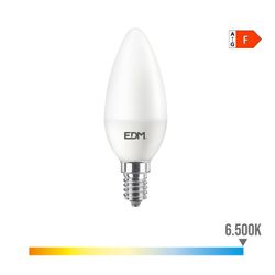 Lâmpada Vela Led E14 8w 806 Lm 6500k Luz Fria Ø3,8x11,4cm Edm