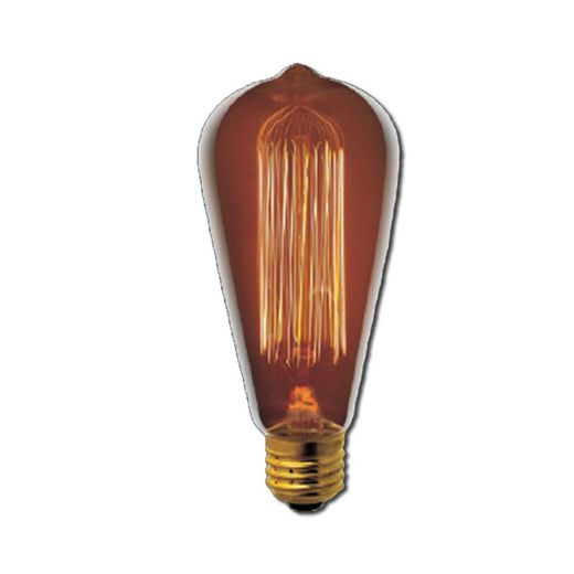 Ovoid candle bulb filament e27 40w