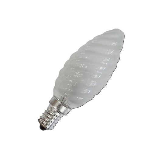 Lâmpada de vela encaracolada fosca 40w e14 (apenas para uso industrial)
