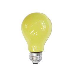 lâmpadas padrão e27 25w 220 / 240v amarelo