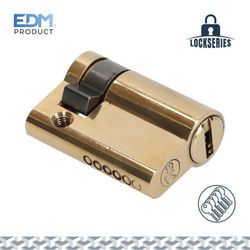 bombin laton 45mm (10+35mm) leva larga r15 con 5 llaves de seguridad incluidas edm