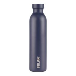 Garrafa Isotérmica em Aço Inox 304 591ml Azul Marinho, Sunset Milan Edition