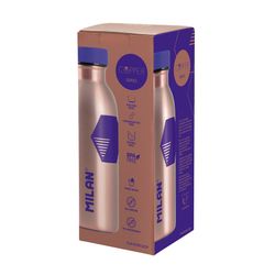 Garrafa Isotérmica de Aço Inox 354ml Série Cobre, Lilás Milan