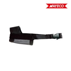 Focinho de náilon preto