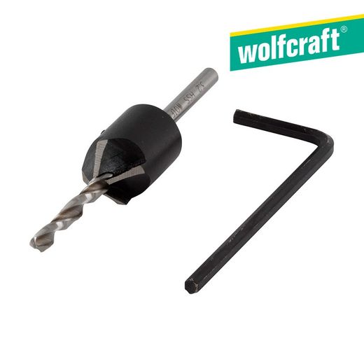 Broca De Taladro Para Madera Ø3,2-12 Mm 2498000 Wolfcraft