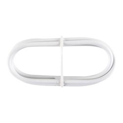 Cabo Plástico Branco (Sem-fim) Suporte Cortina 1m Pv024 Cintacor