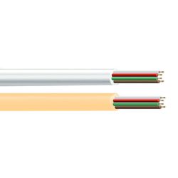 Cable telefonico 8 vias blanco  euro/mts