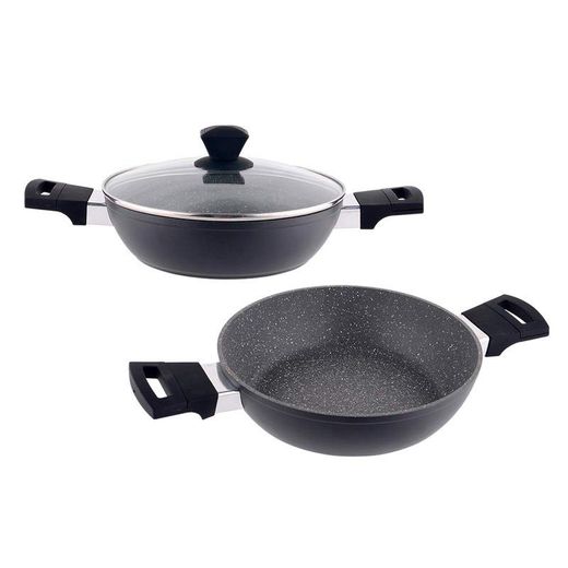 panela antiaderente - "linha profissional" - tecnologia whitford - ø28cm - edm