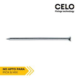 Caja 100 punta cp 3,4x50 dq din/ref cpq zincado celo
