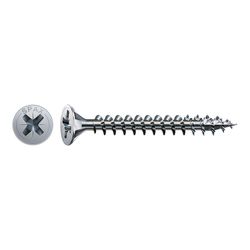 Caixa de 100 peças de parafusos para madeira da cabine Spax. Plano Wirox 3.0x12mm Spax