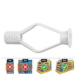 Caixa 100 Unidades Bloco Gesso Diam. 6 Ref. HR Zelo