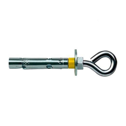Boite 10un bouchon d'ancrage dnbol anneau din / ref da 10x60 zingué