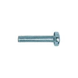 Caja 250 tornillo alomado philips din/ref 7985 5x15 zincado celo