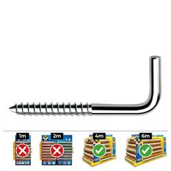 Caixa 250 Unidades Alcayata Din/Ref Alr 4 80 Zincado Celo