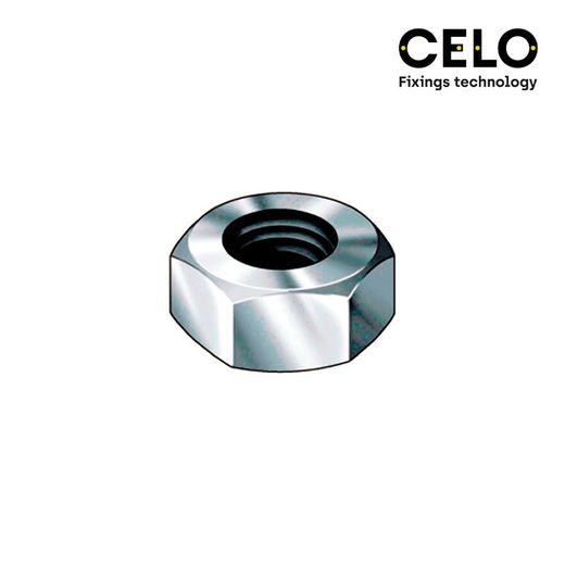 Caixa 250un porca hexagonal din / ref 934 8 zincado