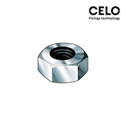 Caja 500un tuerca hexagonal din/ref 934 6 zincado celo