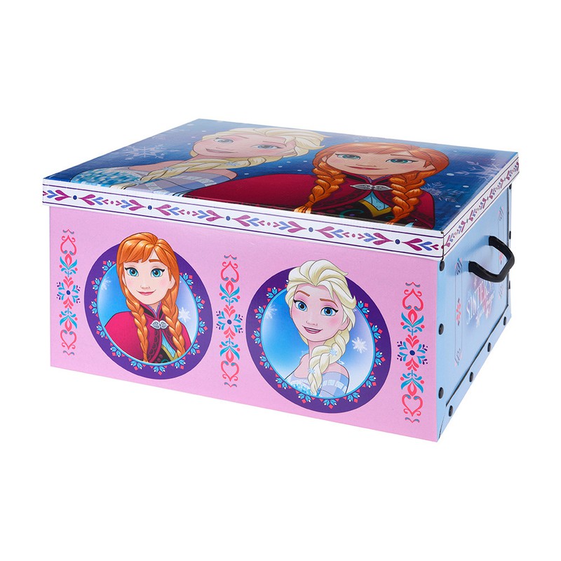 caja almacenaje infantil de carton modelo frozen — Gardenshop