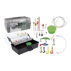 Coffret avec accessoires de pêche de base