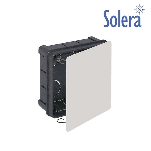 Boîte Carrée 100x100x45mm Griffe Métallique Rétractable Solera
