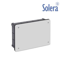 Caixa Quadrada 160x100x50mm Com Parafusos Solera 363