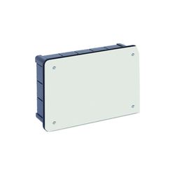 caja cuadrada 200x130x60mm con tornillos retractilado
