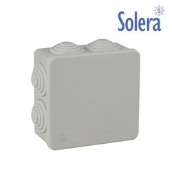 Caixa quadrada estanque com lareira 80x80x35mm