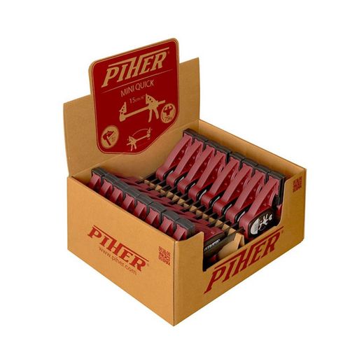 Caixa De 16 Mini Sargentos Quick Piher De 15cm · Ref. 52414