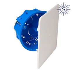 Caixa de Junção para Conexão e Derivação em Divisórias Ocas Ø100x46mm Solera 5514gw