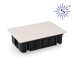 Caja empotrar 164x106 x47mm garra metalica para tabique hueco solera
