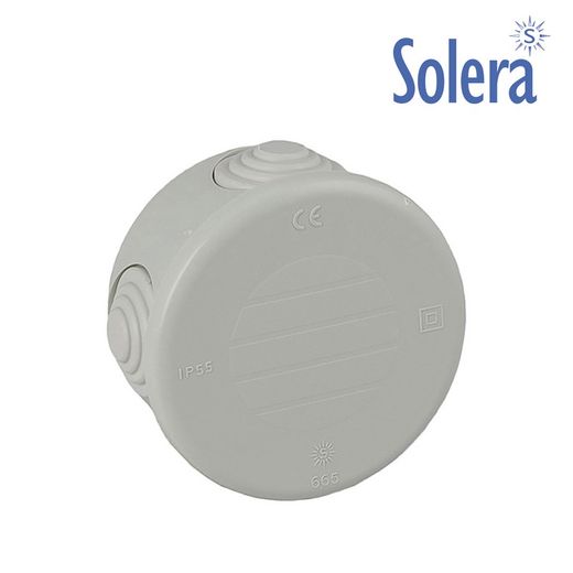 Caixa estanque redonda ø70x35mm lareira