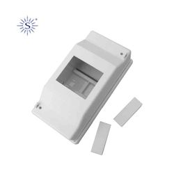 Caixa de Distribuição Até 4 Elementos Branco 82x172x61mm Solera 670b