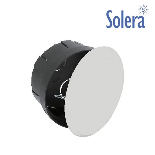 Boite ronde 40x80mm métal griffe solera