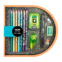 Caixa de presente edição Happy Bots Green Milan