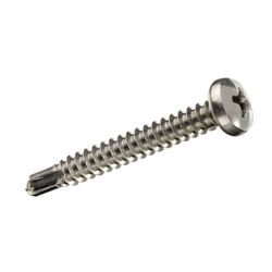 Caixa S 25 Unidades Parafuso Rosca para Chapa Autot. 3,5x9,5mm Fadix