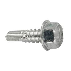 Caixa S 6 Unidades Parafuso Rosca Hexagonal para Chapa Metálica. 6,3x32mm Fadix