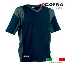 T-shirt Java Bleu Marine / Gris Foncé Cofra Taille L