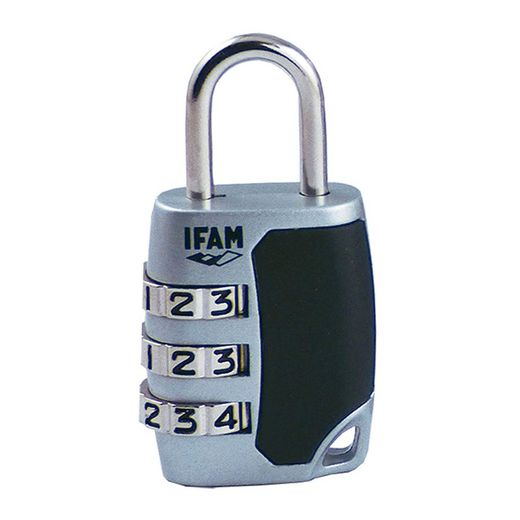 Cadeado C25s. Zinco. 26mm. Arco Ø3mm. Com Combinação. Ifam