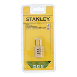 Cadeado Stanley Arc 20mm Combinação de 3 Números