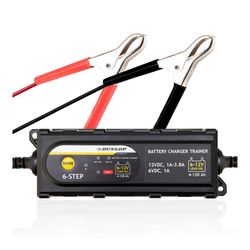 Carregador de bateria de carro Dunlop 6/12v