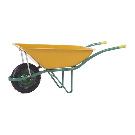 Brouette Pneumatique Européenne 90l Jaune C900.110 Altrad