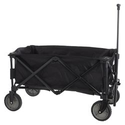 Chariot de plage pliant 79x107x54cm gris