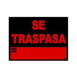 Pôster de pvc 40x30cm "é transferido"
