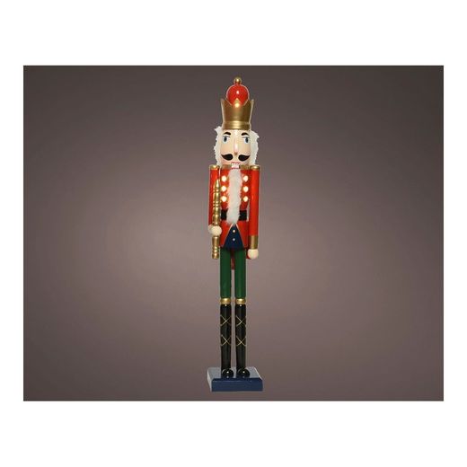 Casse-Noisette En Bois Avec Led 13x11.5x73cm 7 Leds