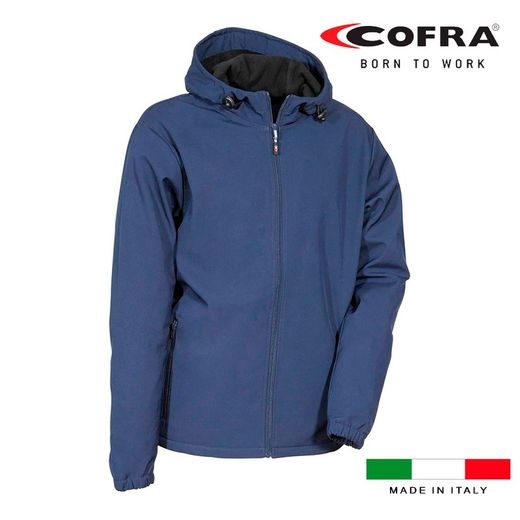 Casaco Vannas Softshell Azul Marinho Cofra Tamanho Xl