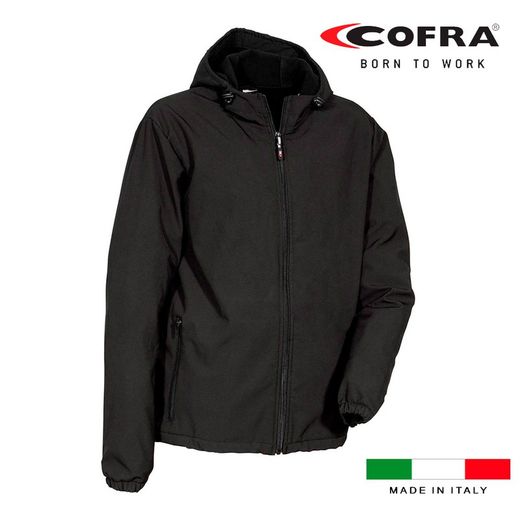 Casaco Vannas Softshell Preto Cofra Tamanho Xl