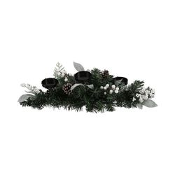 Centro de mesa para velas 3,5x25x70cm