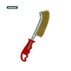 Cepillo cabo plastico acero bronceado f116a
