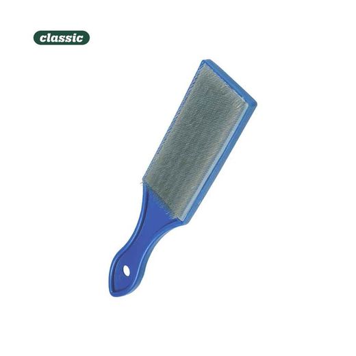 Brosse en corde plastique acier pour limes f1100